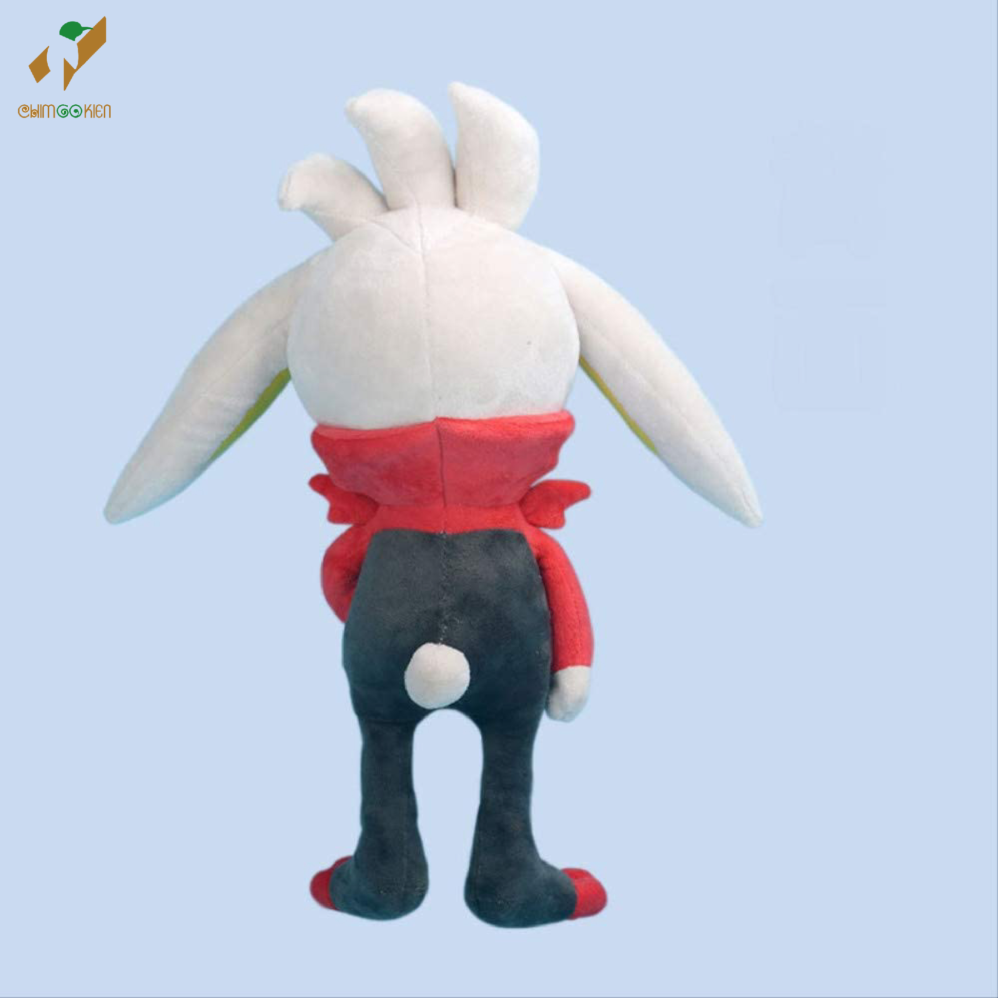 Gấu bông pokemon Raboot(Rabbifuto) 25cm
