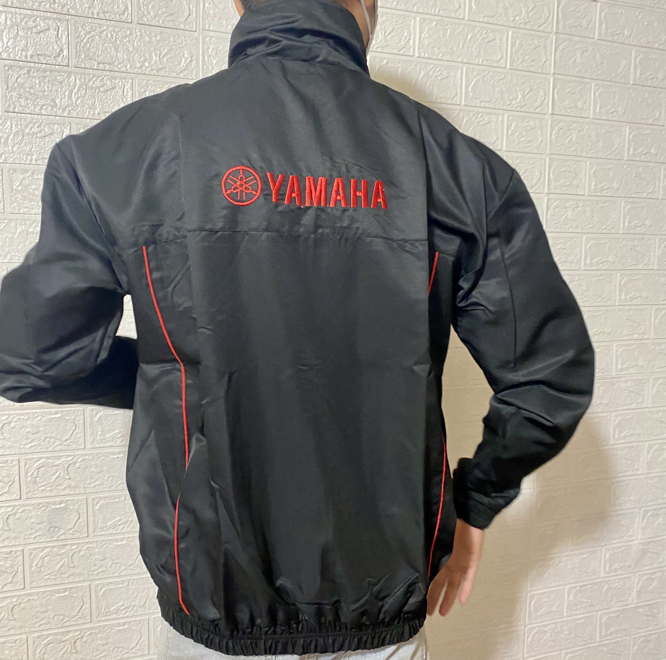 (XẢ SỐC ) Thanh lý Áo gió Yamaha 2 mặt xanh đen cao cấp