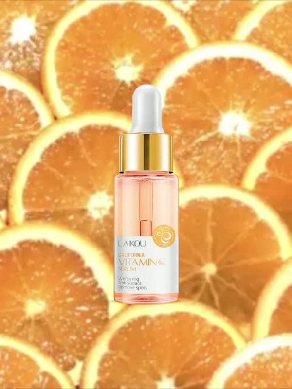 Serum vitamin C California LAIKOU 17ml dưỡng trắng da xóa vết đốm, chống lão hóa, tinh chất Vitamin C tăng sức đề kháng da