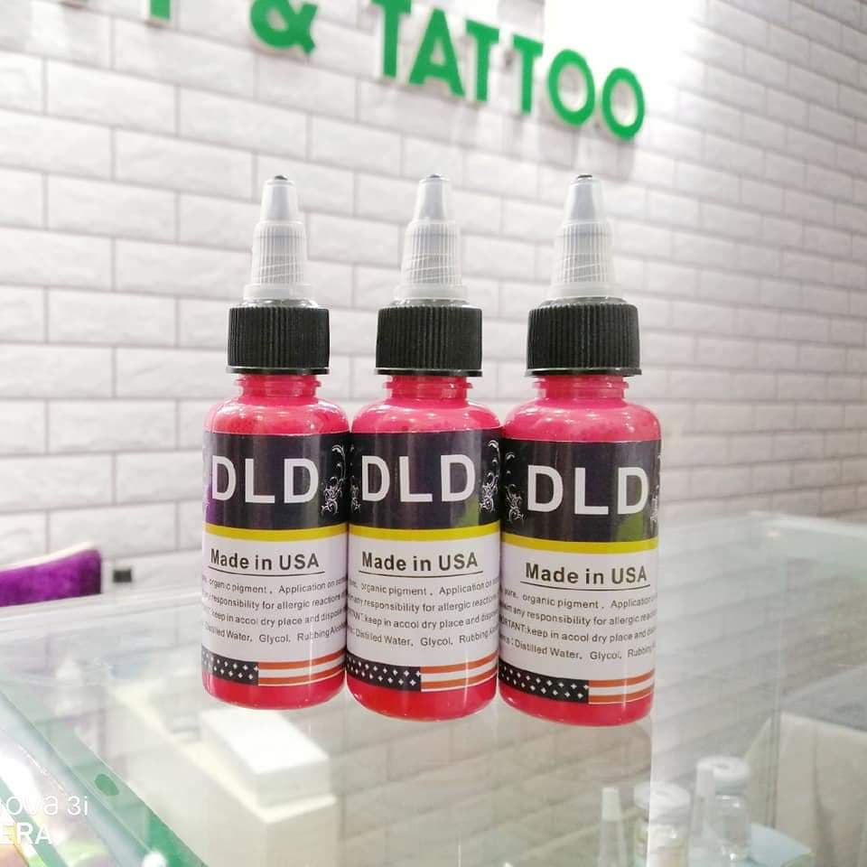 MỰC XĂM HÌNH DLD MÀU HÔNG 30ml