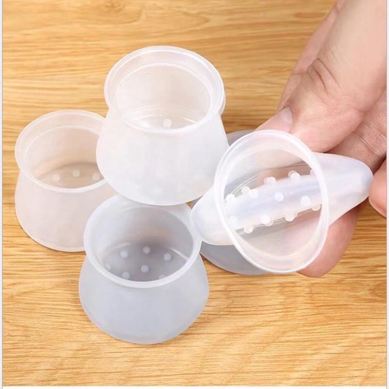 SET 10 MIẾNG SILICON BỌC CHÂN CÀN, CHÂN GHẾ SIÊU TIỆN - CHỐNG TRƠN TRƯỢT, BẢO VỆ NỀN NHÀ CỦA BẠN