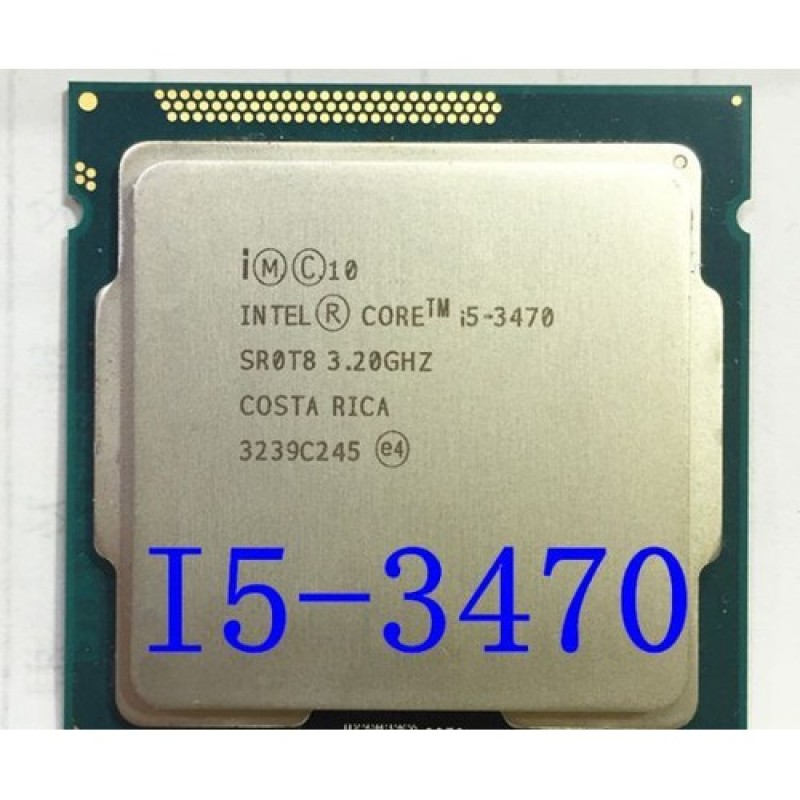 CPU Intel Core i5 3470 (3.60GHz, 6M, 4 Cores 4 Threads) - Cũ