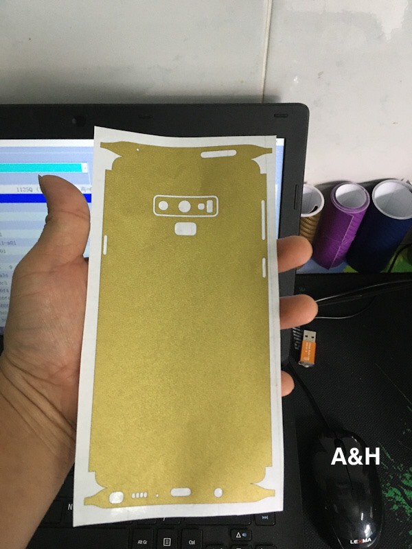 Miếng Dán Skin nhám Full viền cho Samsung note 9 / note 8 / note 10 / chống trầy xước,chống bẩn mồ hôi, chống bẩn,chống bám vân tay
