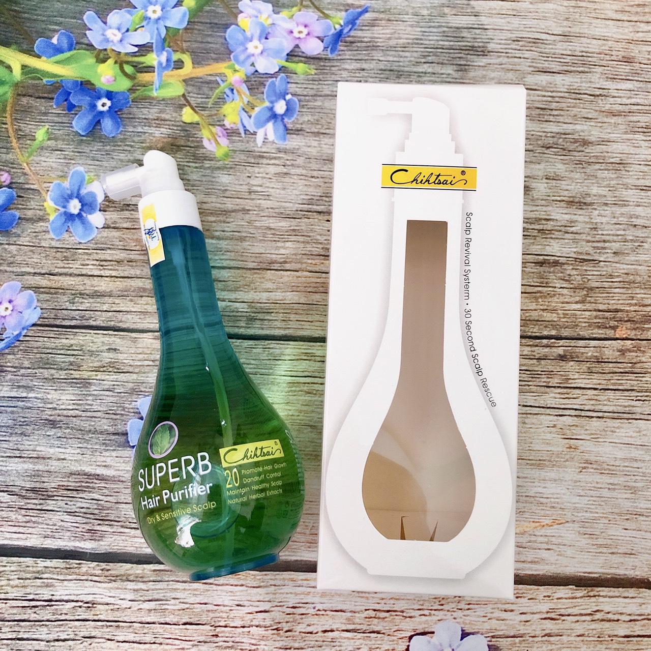 [HCM]Tinh dầu làm sạch gầu ngứa và dịu da đầu Chihtsai No.20 Superb Hair Purifier 250ml