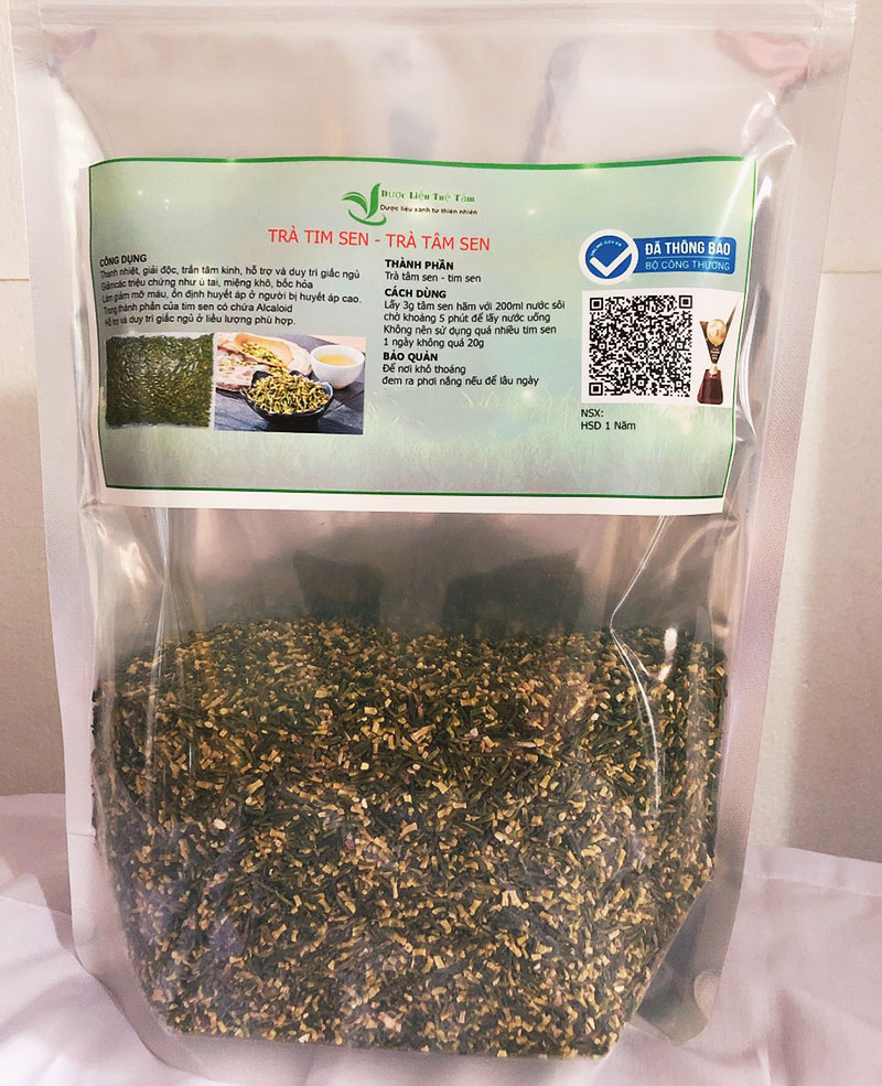 [HCM]200gr Trà tim sen - Trà tâm sen