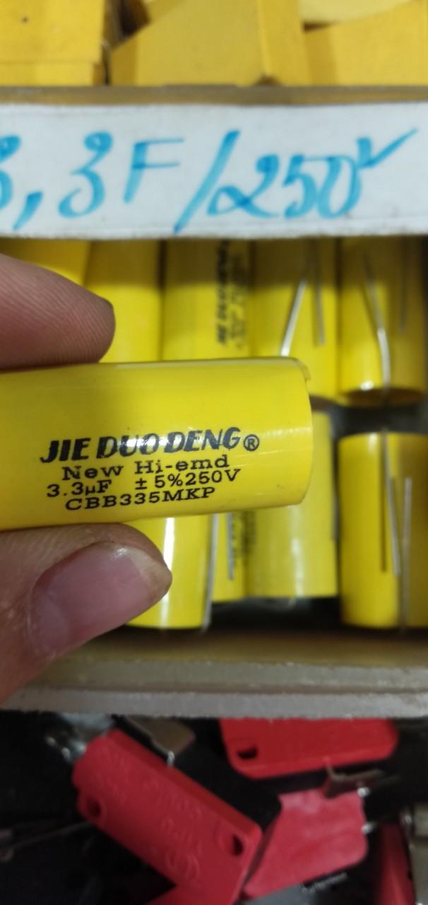 4 tụ phân tần loa 3.3uf 250v
