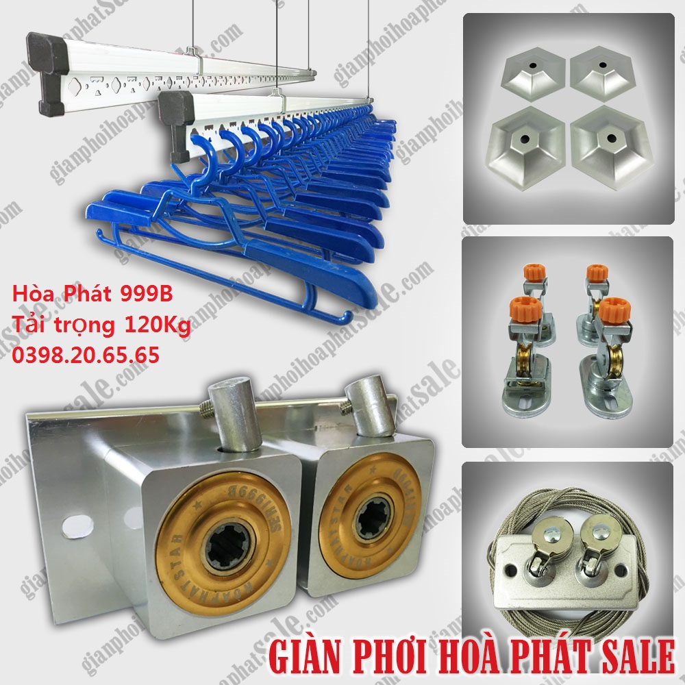 Giàn phơi thông minh Hòa Phát 999B
