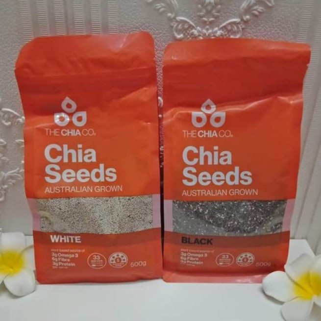 Hạt chia The Chia Co Chia Seeds Black 500g ÚC (DATE 2023)