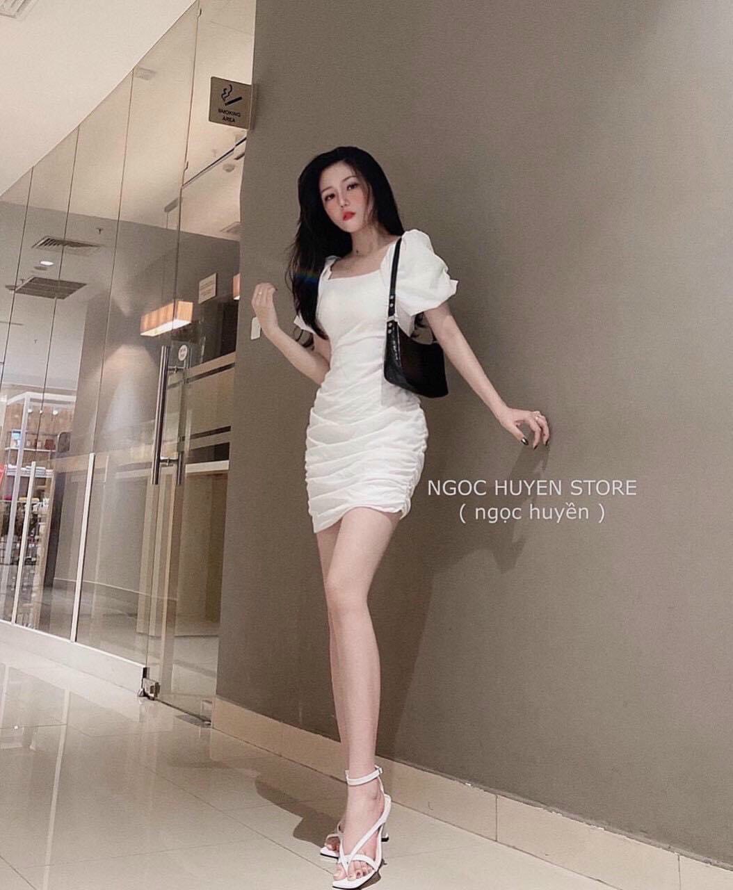 Đầm body đan lưng-MTB#damnu