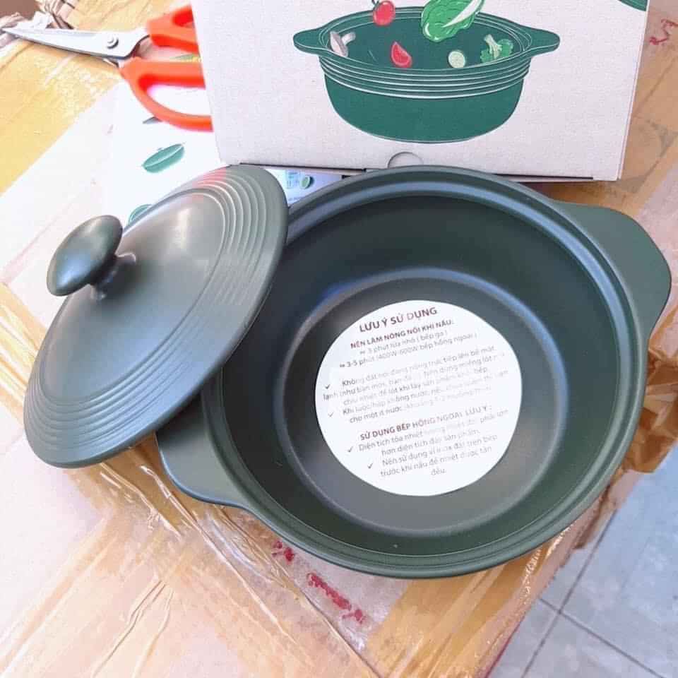 Nồi sứ dưỡng sinh Minh Long
