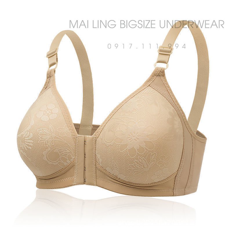 (Ảnh Thật) Áo Ngực Cài Trước Bigsize Cúp B |Size 36-44|