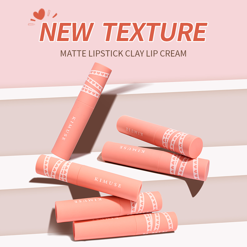 KIMUSE Matte Powder Lipstick Clay Lipcream