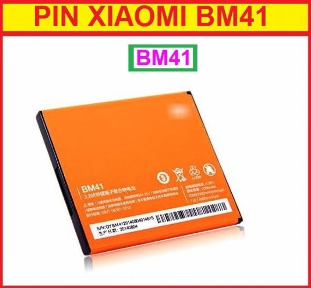 Pin Battery Xiaomi BM41 - 2000 / 2050 mAh (Xiaomi Redmi Note 1S)