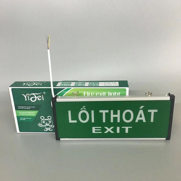 Đèn Exit thoát hiểm YiFei có kiểm định, đèn exit thoát nạn, đèn exit phòng cháy, đèn phòng cháy, exit PCCC, exit trong phòng cháy, đèn thoát hiểm PCCC, đèn exit Yifei, exit Yifei, đèn exit Trung quốc