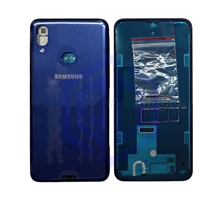 Bộ vỏ + khay sim samsung a10s / sm-a107f