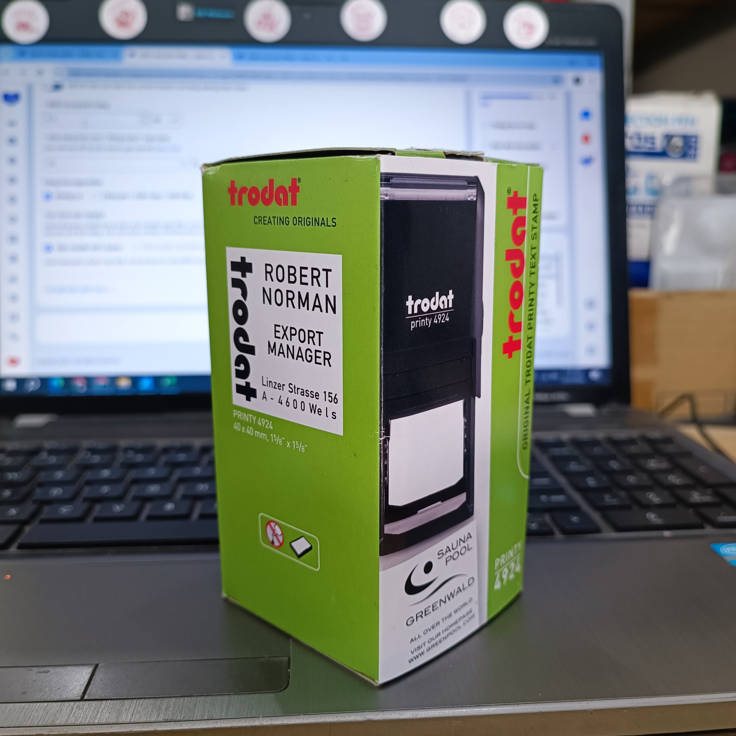 Dấu tròn Trodat 4924