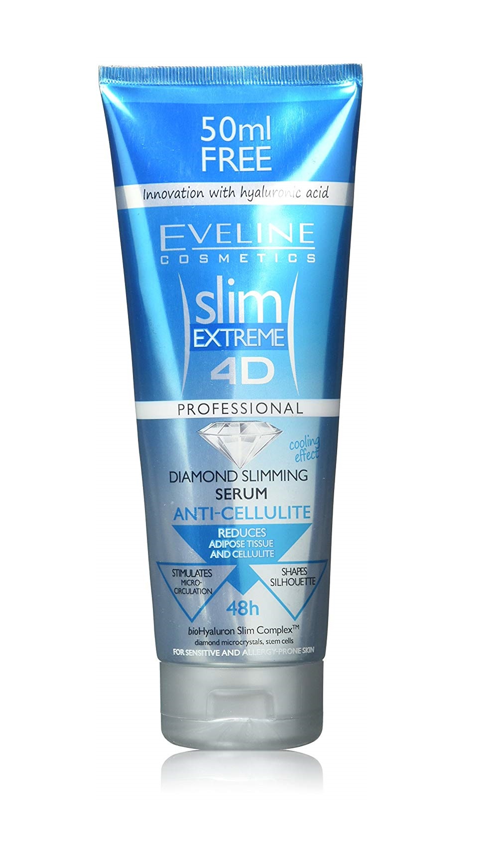 [HCM]Kem Tan Mỡ Kim Cương Eveline Slim Extreme 4D 250ml
