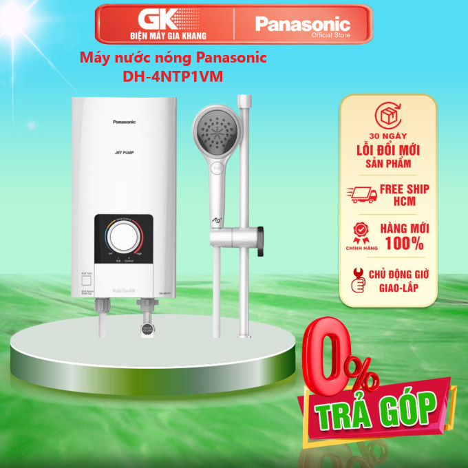 Máy nước nóng Panasonic DH-4NTP1VM - GIAO TOÀN QUỐC - FREESHIP HCM