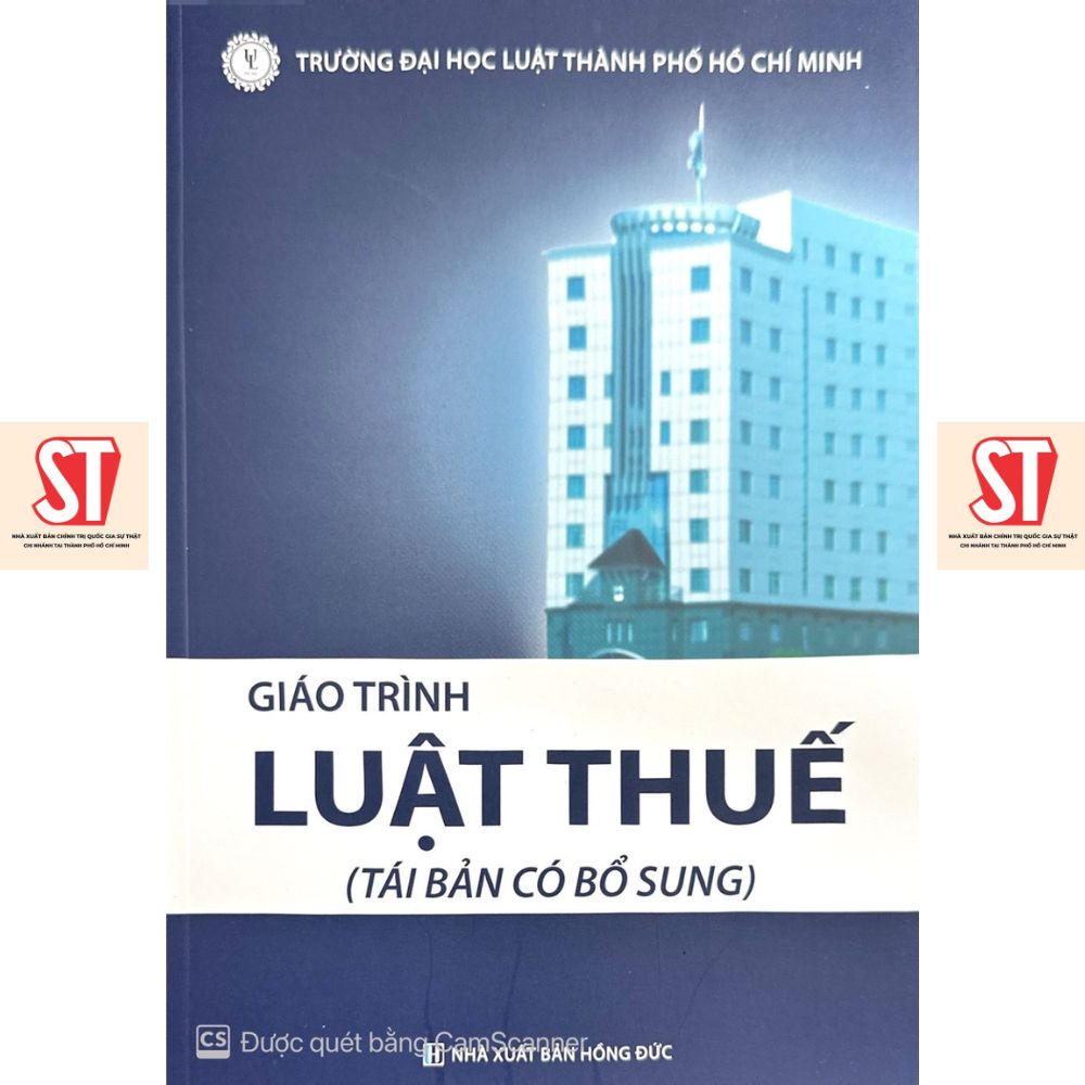 [Sách] Giáo Trình Luật Thuế