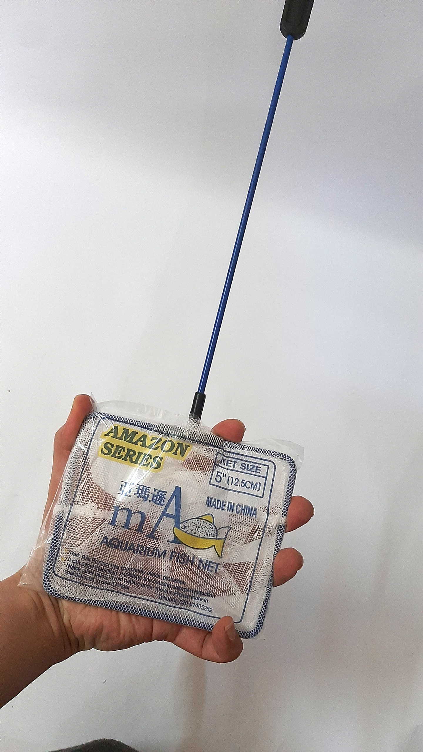 Vợt cá vuông , lưới thường cho bể cá từ 30 - 60cm