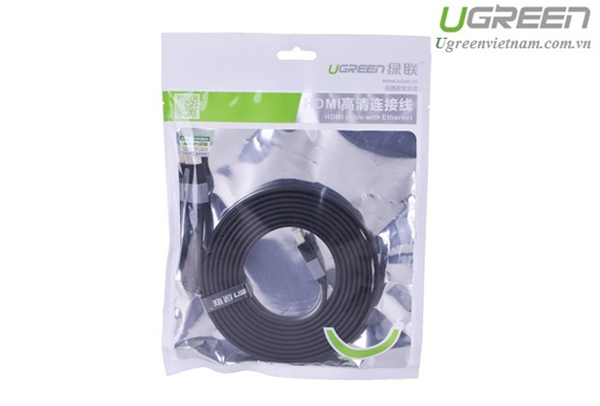 Cáp HDMI 2M dẹt hỗ trợ 3D 4K Ugreen 30110