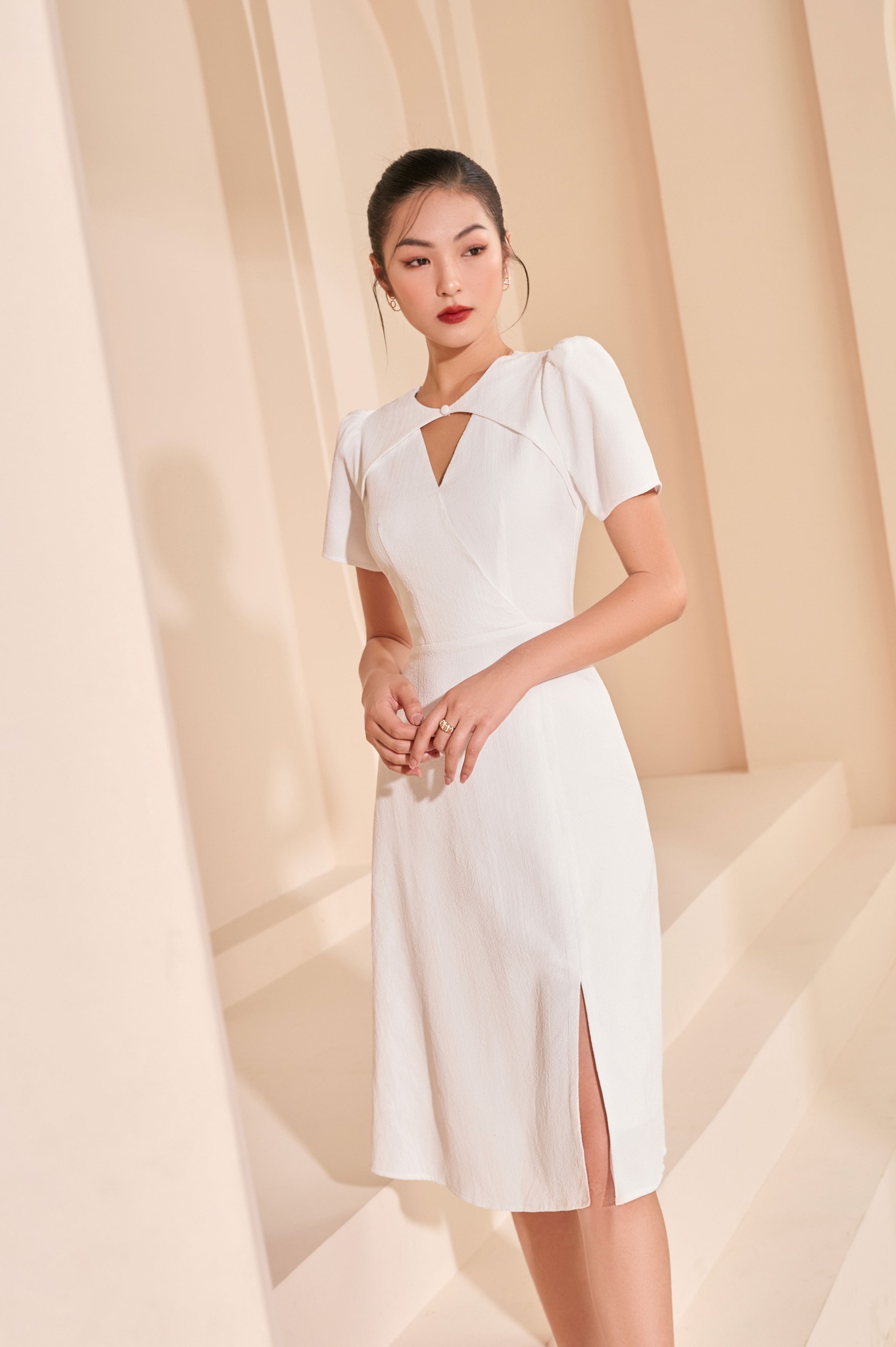 OLV - Đầm Keisha White Dress