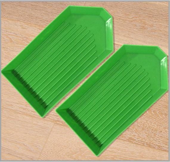Combo 4 Khay đựng hạt đá màu xanh