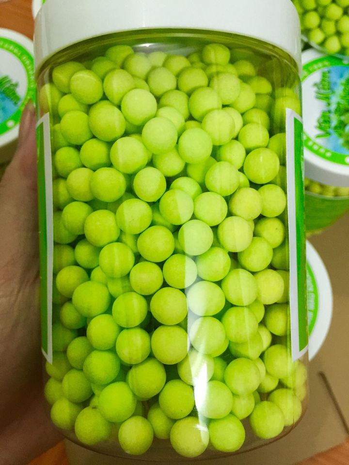 combo viên tinh nghệ mật ong + viên mầm matcha