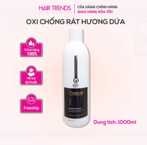 (CHÍNH HÃNG) Oxi nhuộm (trợ nhuộm) CHIKO- hương dứa