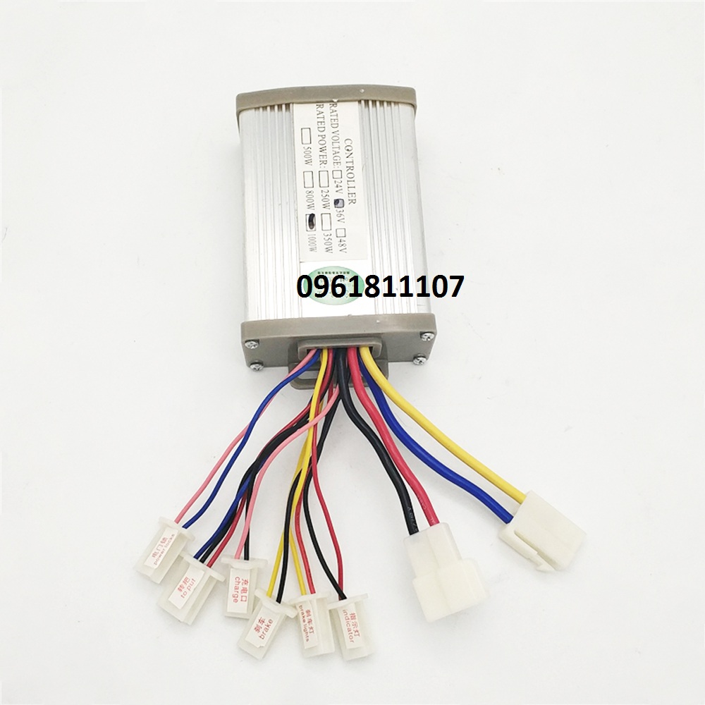 Bộ điều tốc motor 24v 36v 800w 1000w, dùng cho motor giảm tốc có chổi than, động cơ giảm tốc 24v
