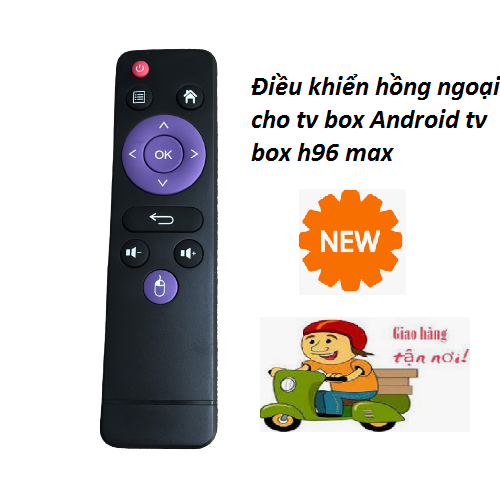 Điều khiển hồng ngoại cho tv box android tv box h96 max,remote từ xa cho đầu box w2 mini cho tivi box mini pc pk w1 s272928562, p6440543990,