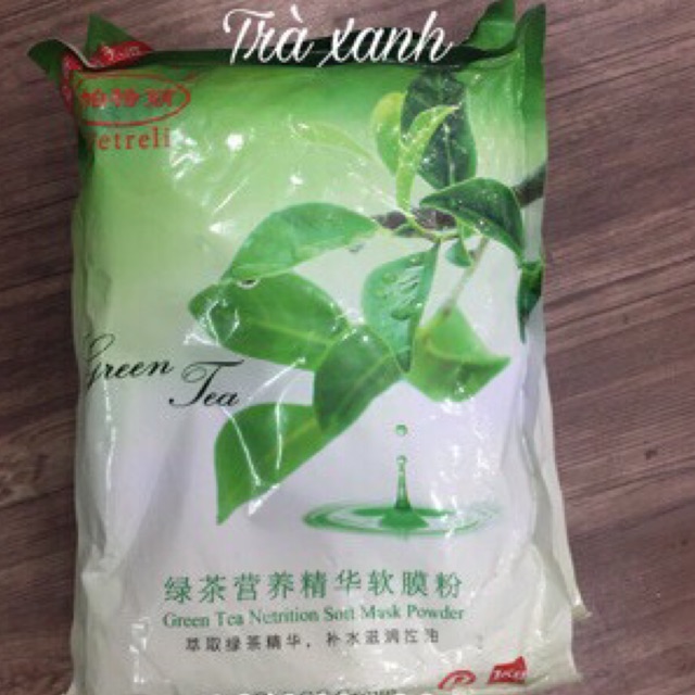 [Spa] Bột đắp mặt nạ trà xanh Green Tea gói 1kg