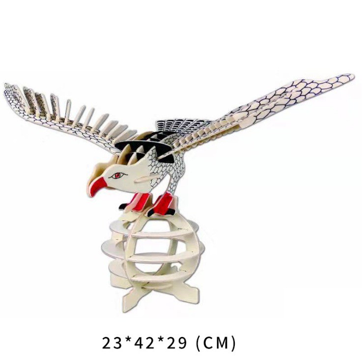 Xếp Hình Gỗ 3D Mô Hình Đại Bàng #1