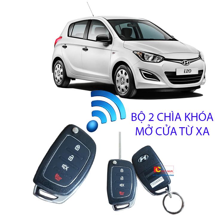Bộ đôi chìa khóa thông minh điều khiển mở cửa xe hơi, ô tô từ xa G6216