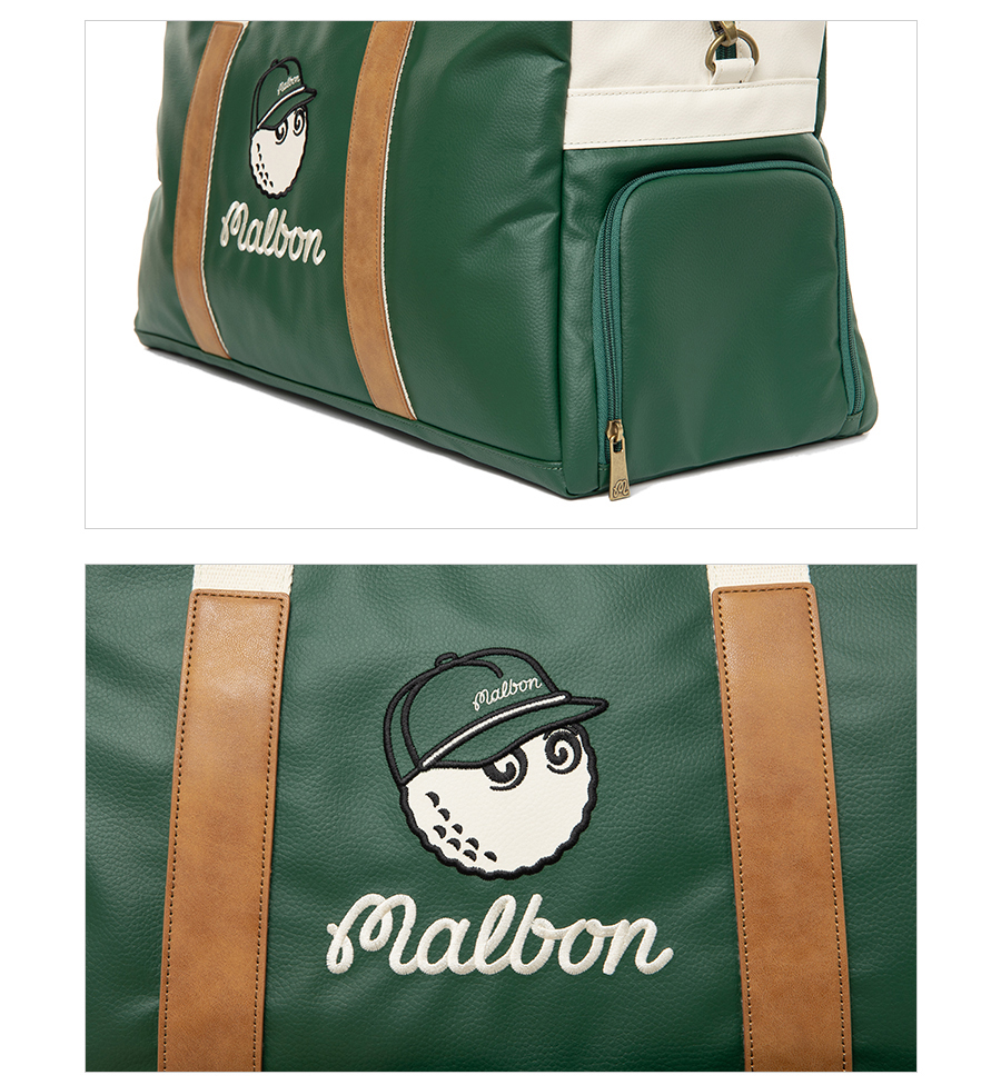 Hàn Quốc MALBON Golf Xô Cổ Điển Boston Bag