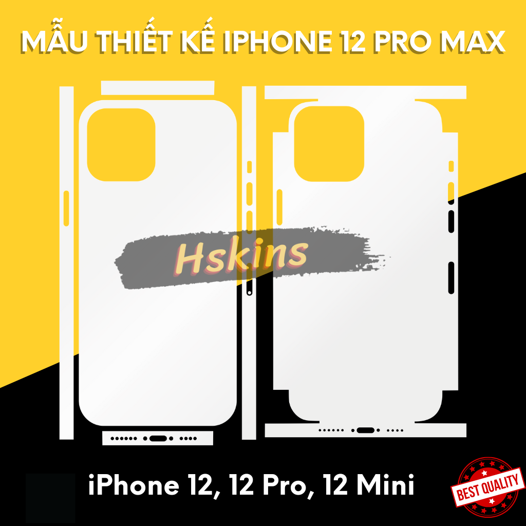 Miếng dán PPF thủy lực iPhone 14 Pro Max / 13 Pro Max, 12 Pro Max, 11 Pro Max, Xs Max, 8 Plus, 5Se,... lưng full viền