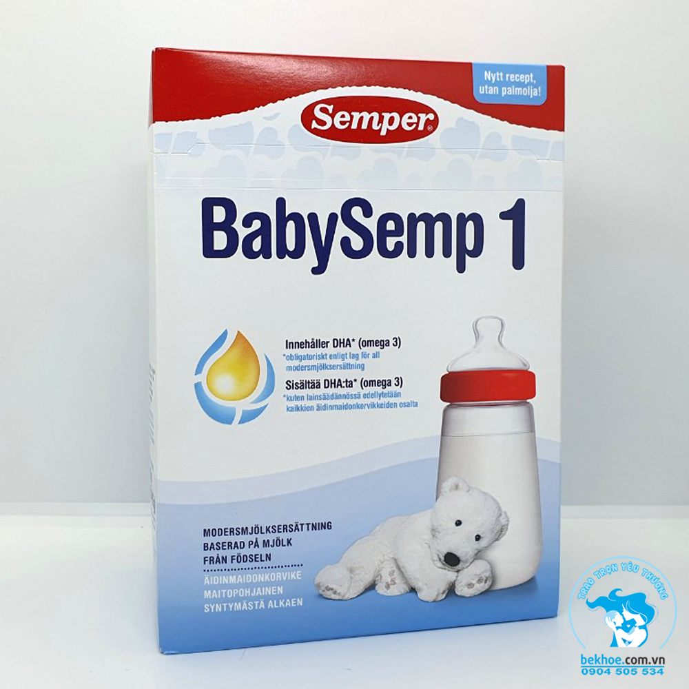 Sữa Bột Semper Thụy Điển 800G Từ Số 1-4