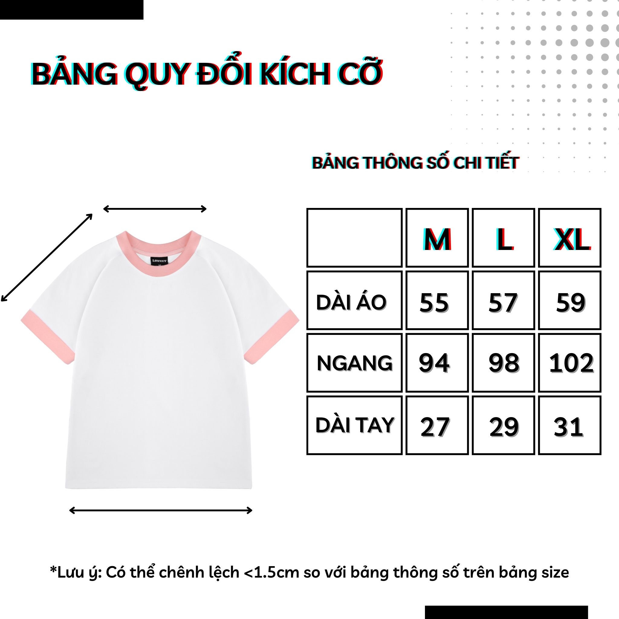 T-shirt Happy day K4003 - Cotton co dãn