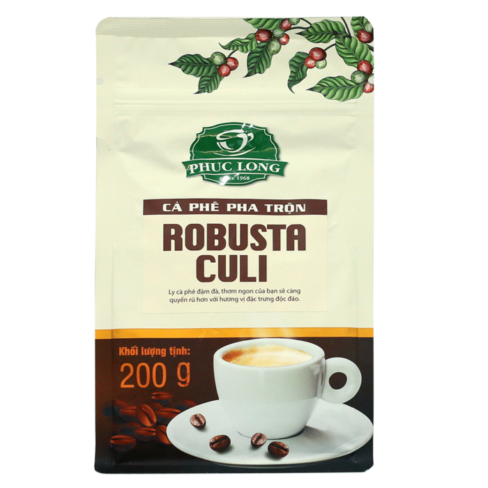 Cà Phê Robusta - Culi 200GR - Trà Và Cà Phê Phúc Long