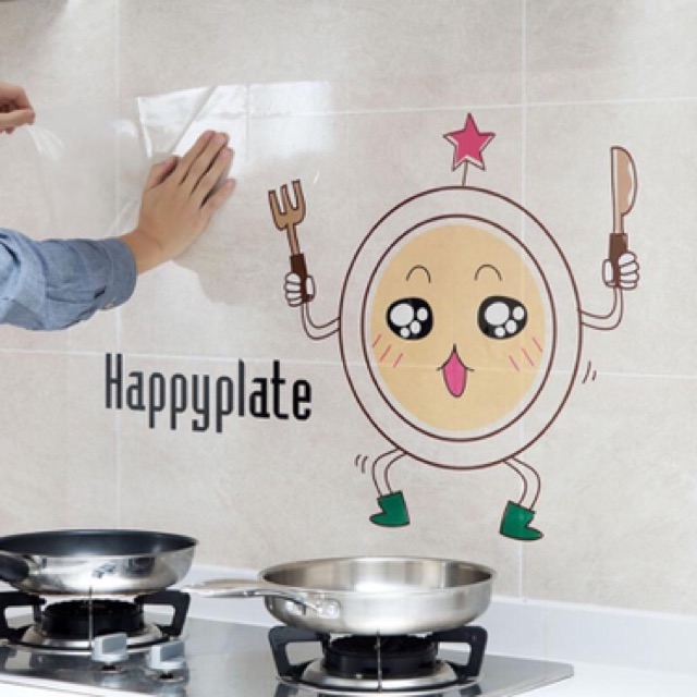 Miếng Dán Bếp Chống Dầu Mỡ