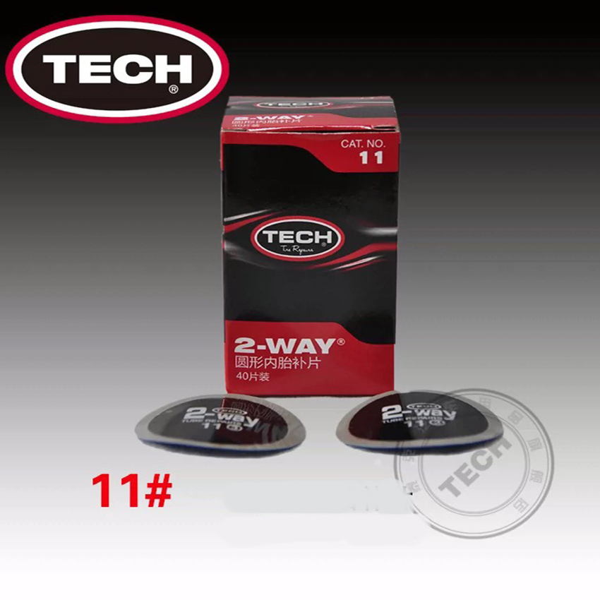 Miếng vá lốp, Vá săm, Vá vỏ không săm xe máy ôtô-T11 kích thước 45mm, hộp 40 miếng chất liệu cao su cao cấp, có độ chịu nhiệt và tuổi thọ cao