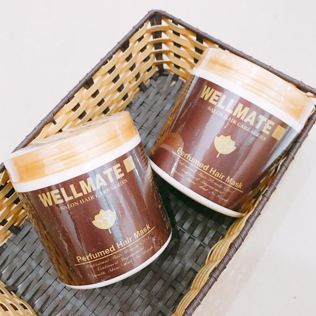 [HCM]Ủ XẢ HẤP TÓC Ý WELMATE PERFUMED HAIR MASK 500ML