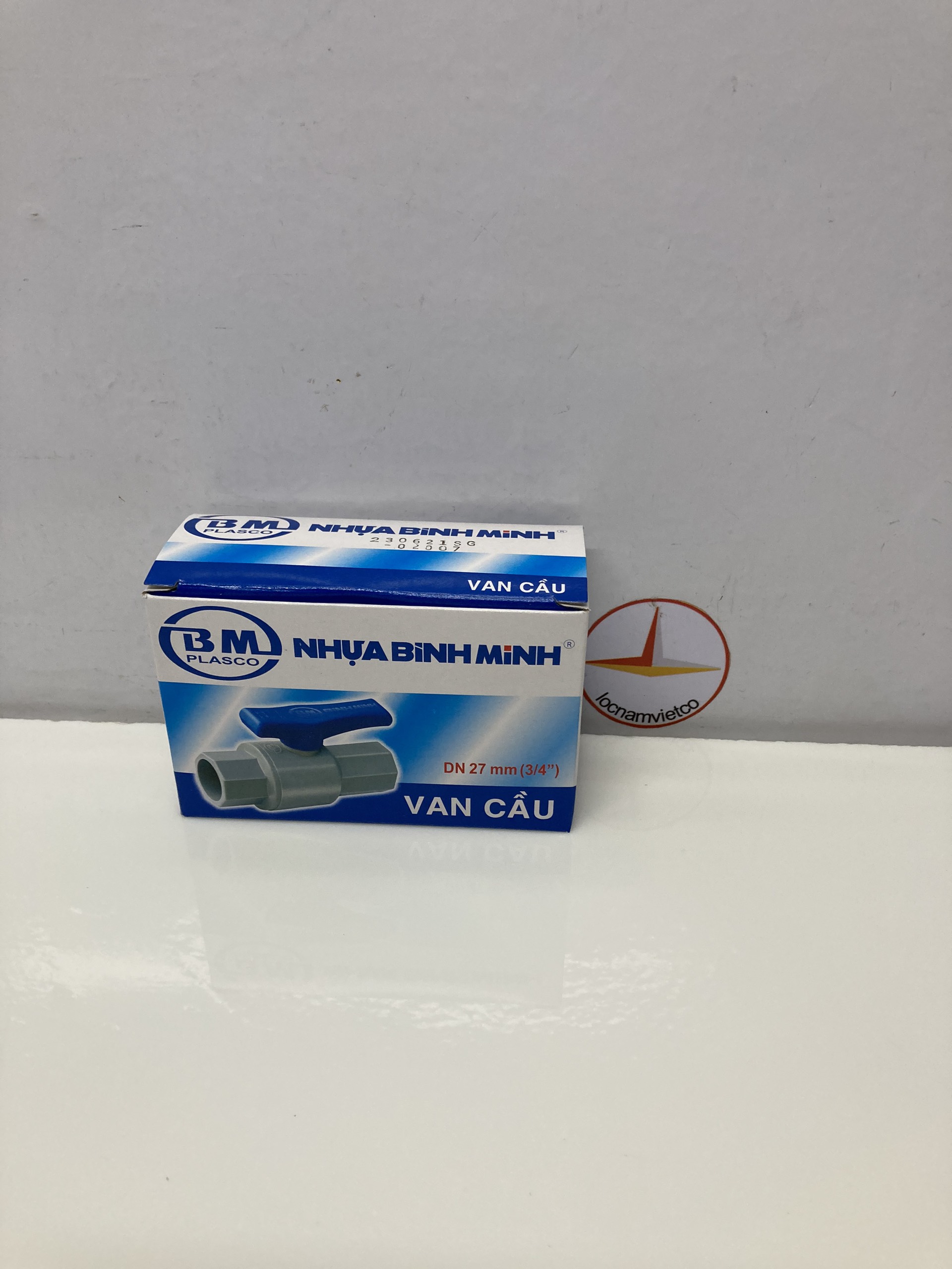 Van 27 , van khóa nhựa PVC Bình Minh
