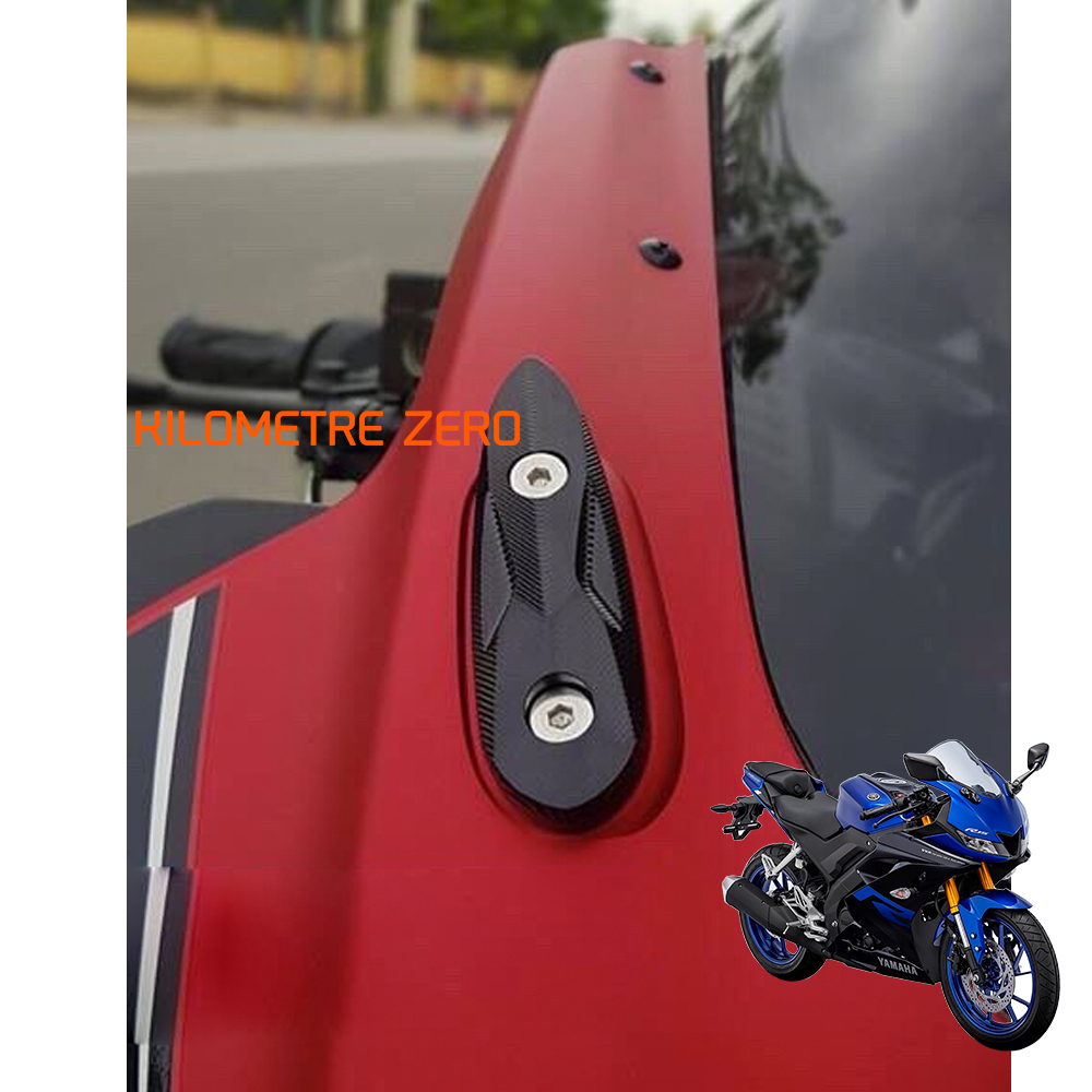 Che chân gương yamaha r15 v2, v3 nhôm cnc