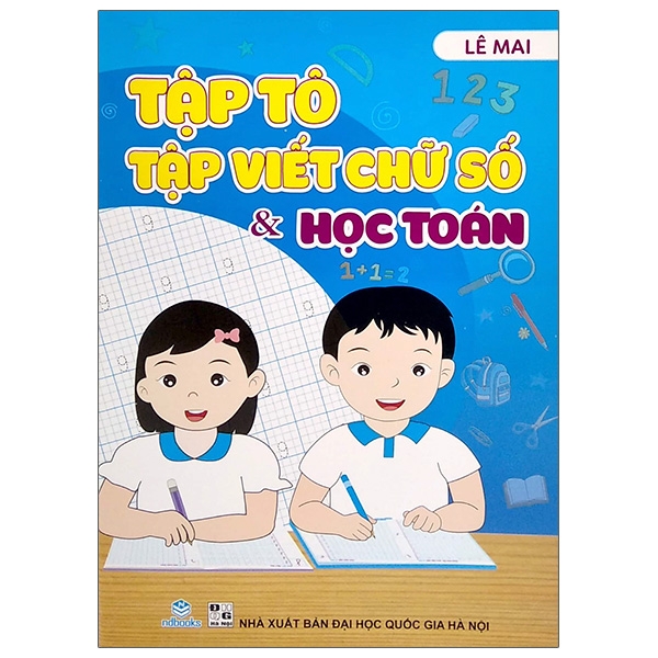 Fahasa - tập tô, tập viết chữ số và học toán