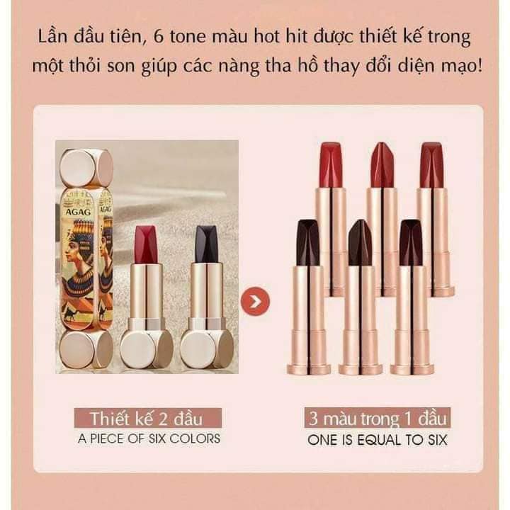 [ FREESHIP MAX ]SON KIM CƯƠNG 1 thỏi 6 màu SIÊU HOT