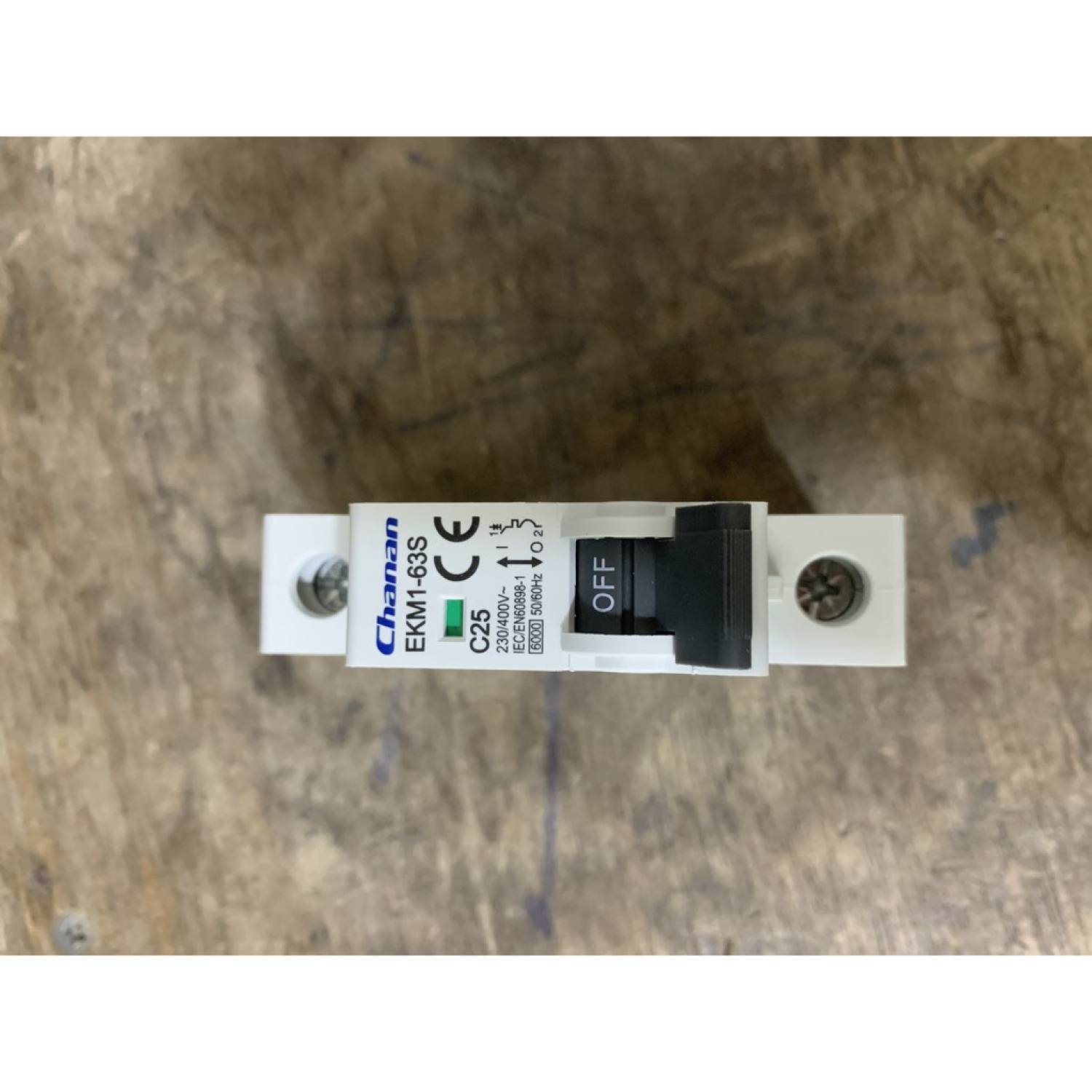 (CHANA) Atomat cài MCB EKM1 63 1C