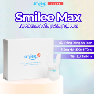 Bộ Kit Tẩy Trắng Răng Smilee, Làm Trắng Răng Tại Nhà Theo Tiêu Chuẩn Mỹ thumbnail