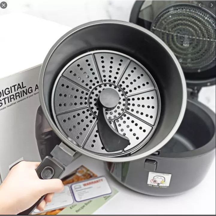 NỒI CHIÊN KHÔNG DẦU ĐIỆN TỬ LOCK&LOCK 6.5L EJF286BLK