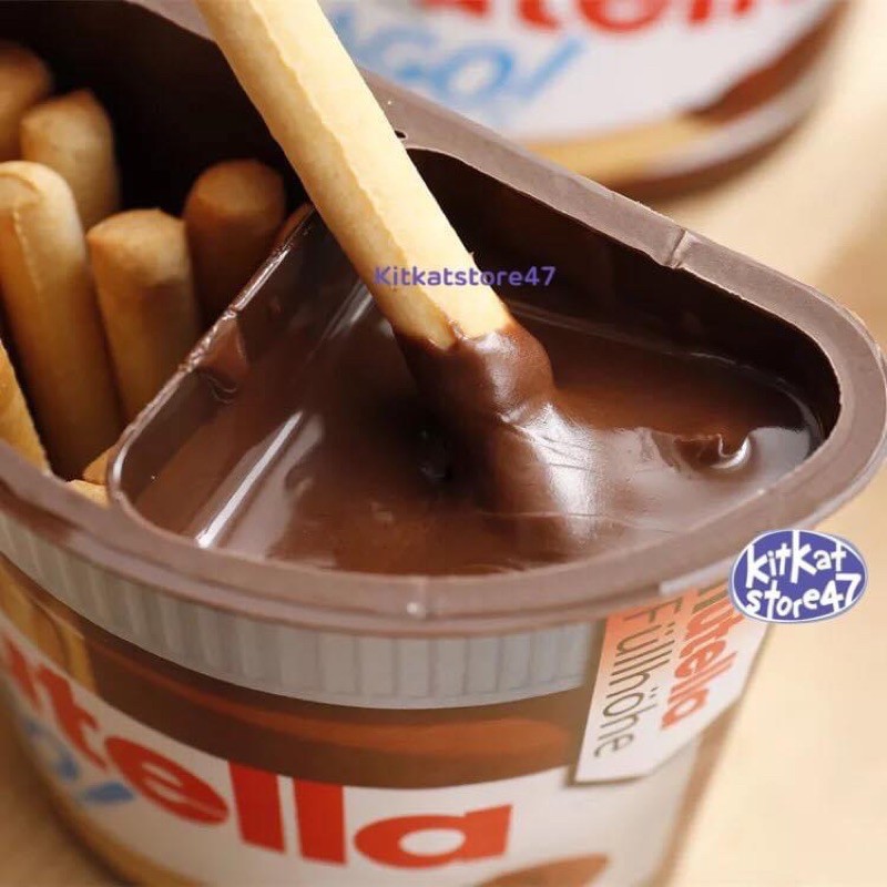 BÁNH CHẤM SỐT NUTELLA